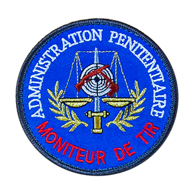 Custom Logo Embroidered Patches Cartoon Iron-On Embroidery Patches with Beads Decoration for Clothing Main Material Fabric